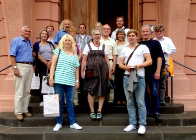 Besuchergruppe aus Ahrweiler