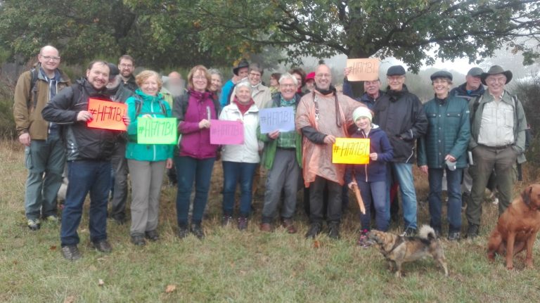 Grüne erleben das Forstrevier Heckenbach – Zeichen für Klimaschutz und Kohleausstieg