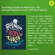 Kinderbücher 3 (Good Night Stories for Rebel Girls – 100 außergewöhnliche Frauen)