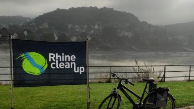 Startpunkt des RhineCleanup 2019 in Kripp