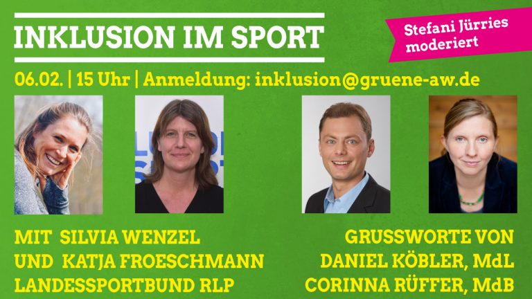 Inklusion im Sport: Information und Diskussion am 06.02.