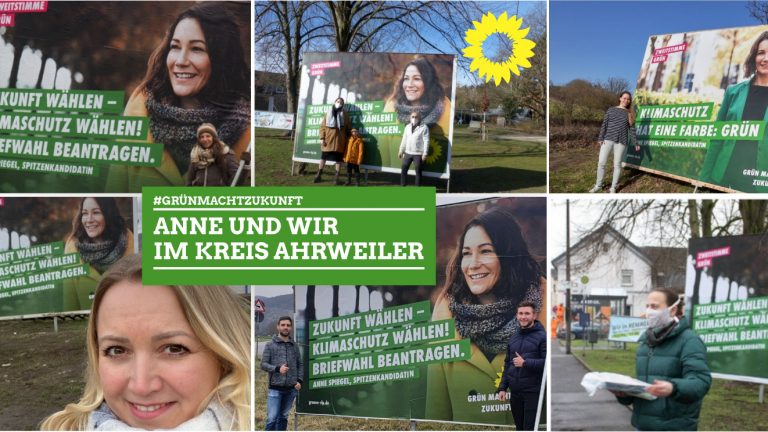 GRÜNER Wahlkampf im Kreis Ahrweiler mit Anne Spiegel