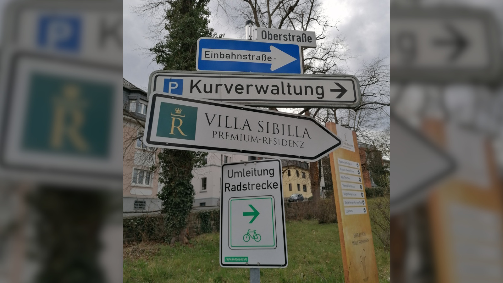 Achtung Radfahrer - Der Einmündungsbereich Willibrordusstraße / Oberstraße