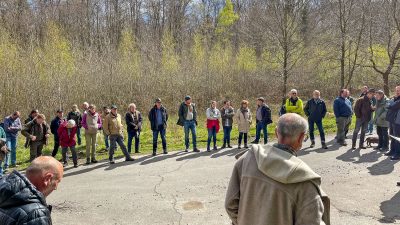 Die Stadtverwaltung Sinzig hatte die Öffentlichkeit zu einer Waldbegehung in den Harterscheid eingeladen. Foto: privat