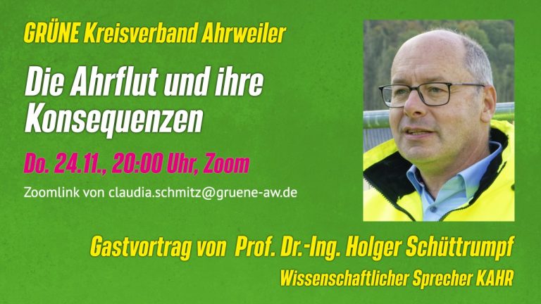 Vortrag von Prof. Holger Schüttrumpf