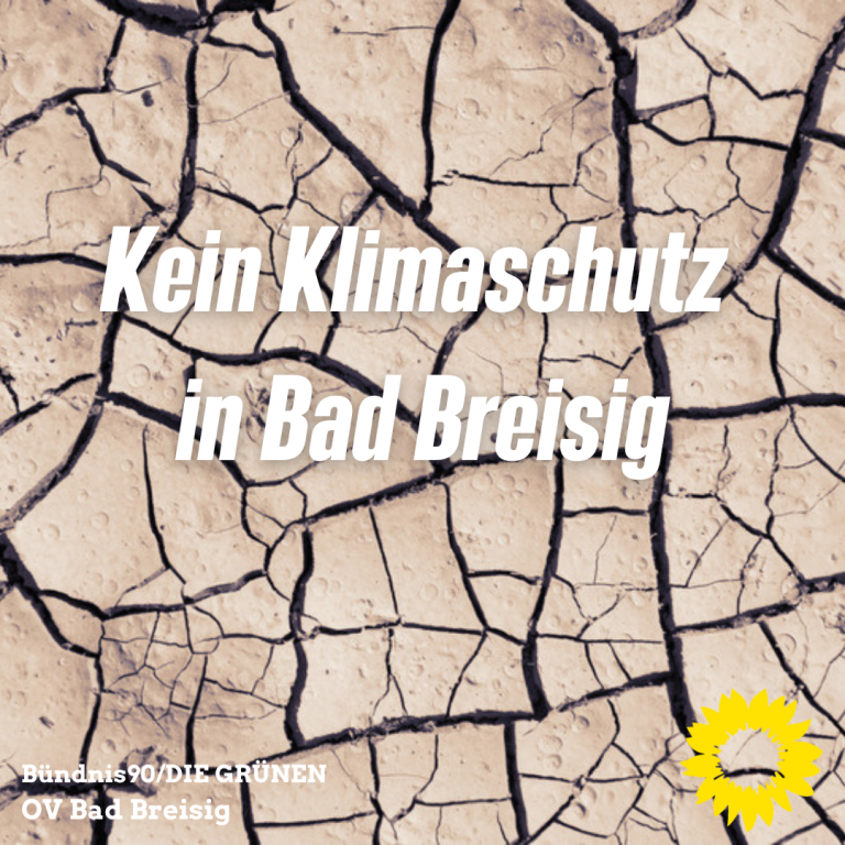 GRÜNE Bad Breisig: Stadt Bad Breisig verweigert Klimaschutz