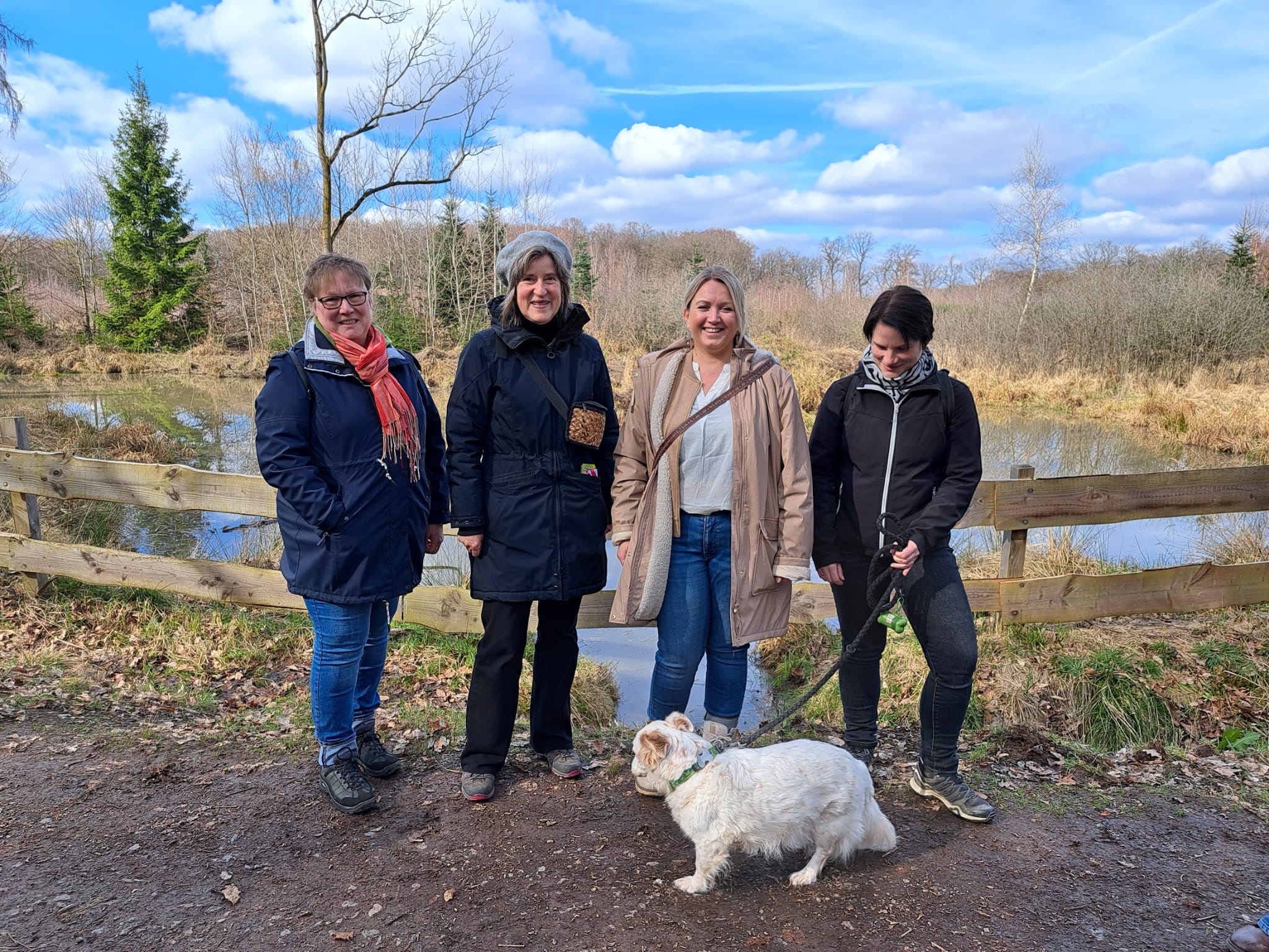 v.l.n.r.: Heidi Höhr, Bettina Fellmer, Verena Örenbas, Susanne Becher (Foto Sabrina Kraus)